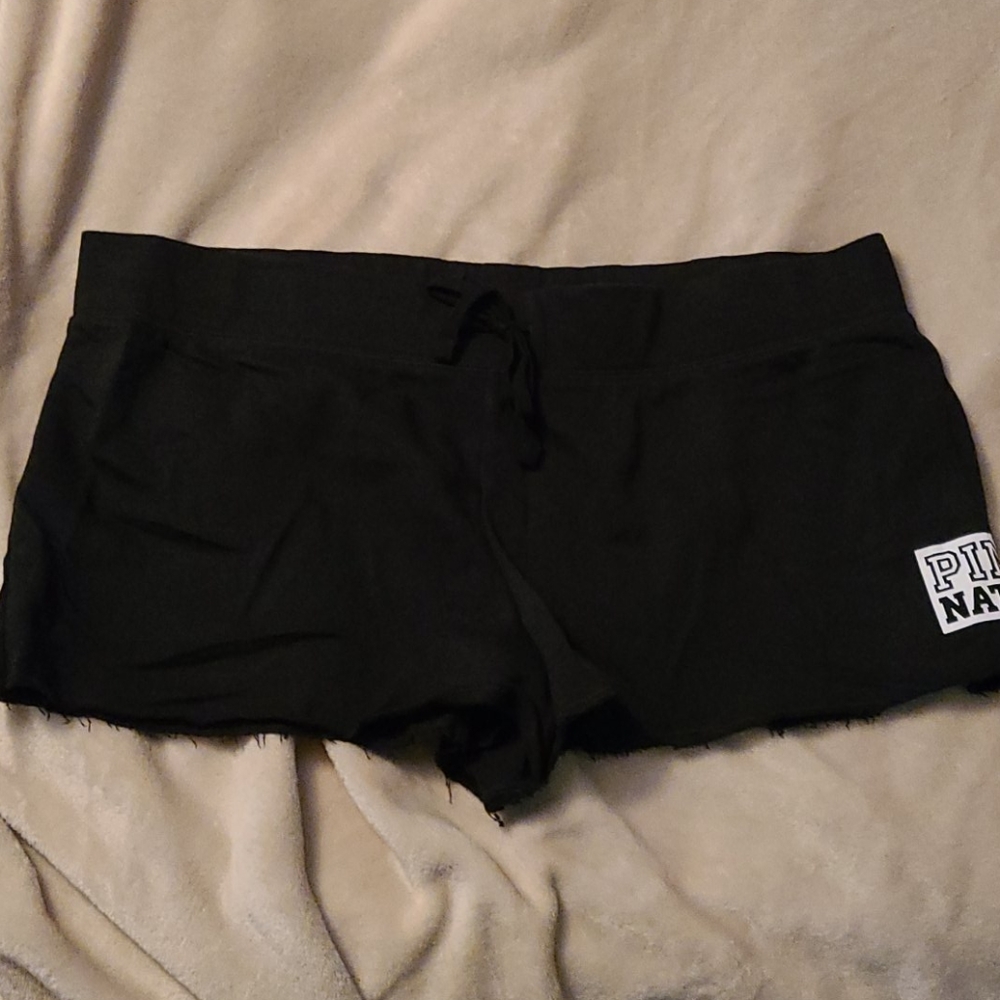 Black Pink Victoria's Secret shorts